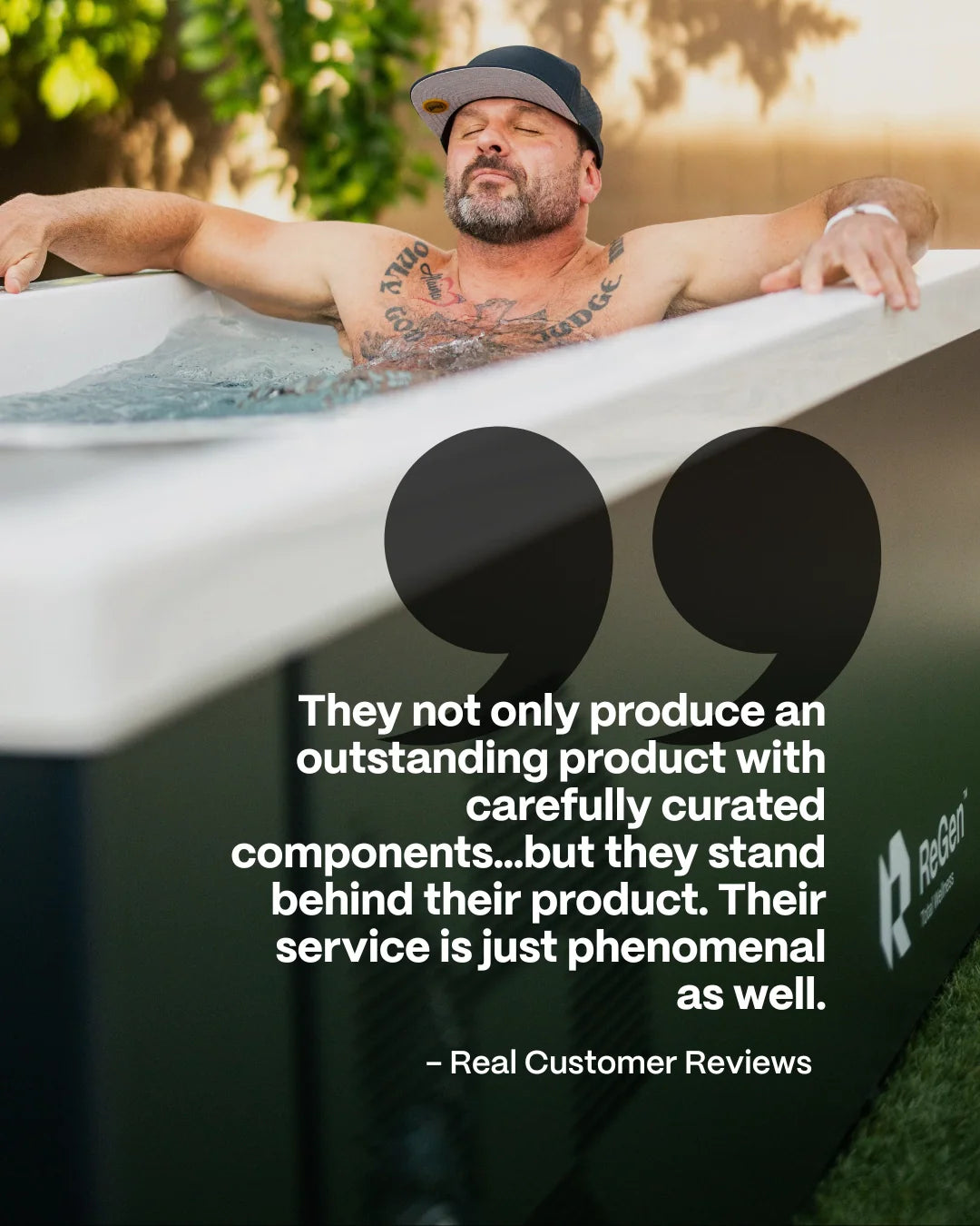 Regen Total Wellness Commercial Blast Pro All-In 1HP Cold Plunge Tub