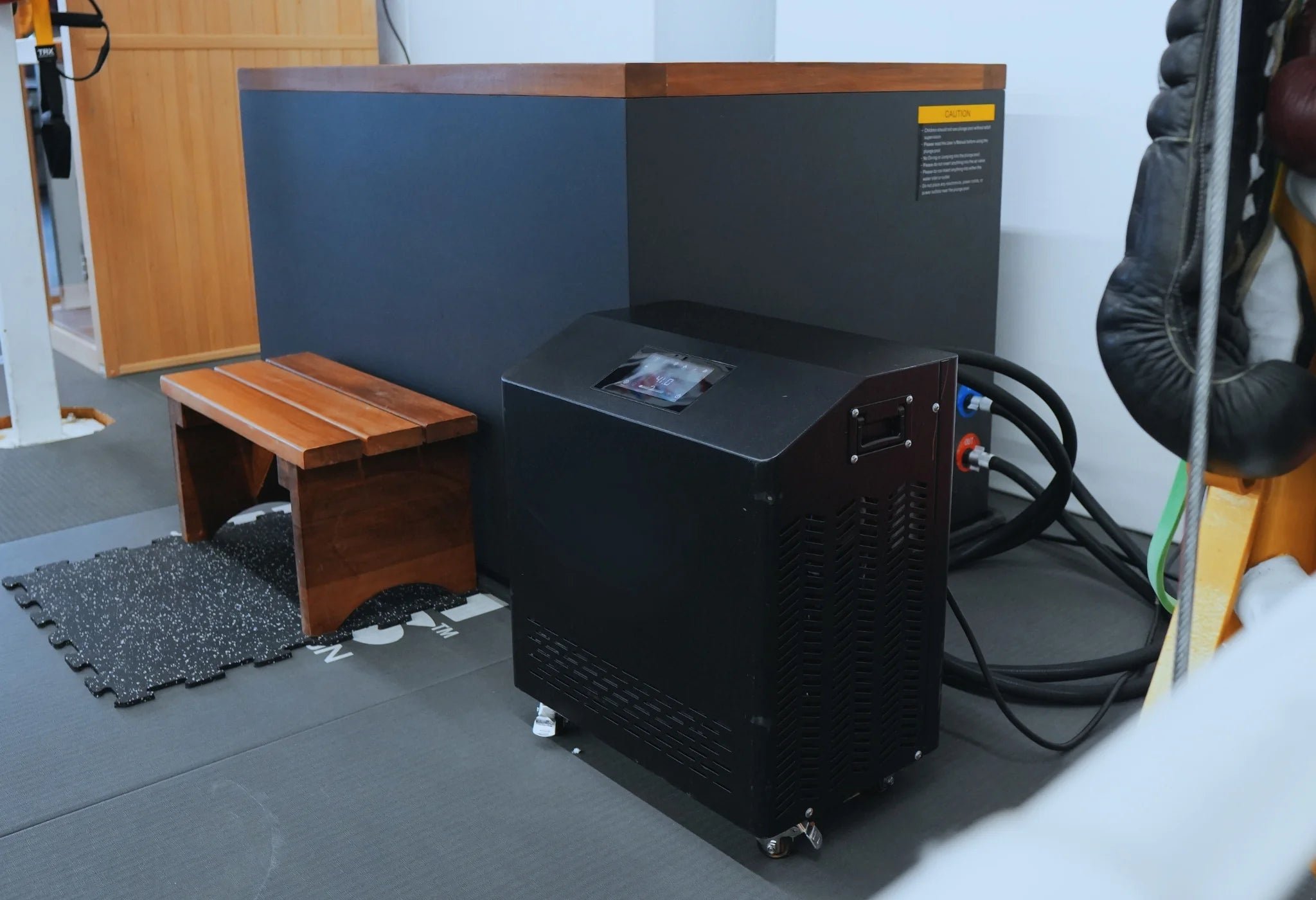 Dynamic Cold Therapy Cuboid Cold Plunge Tub Only - Optional Chiller