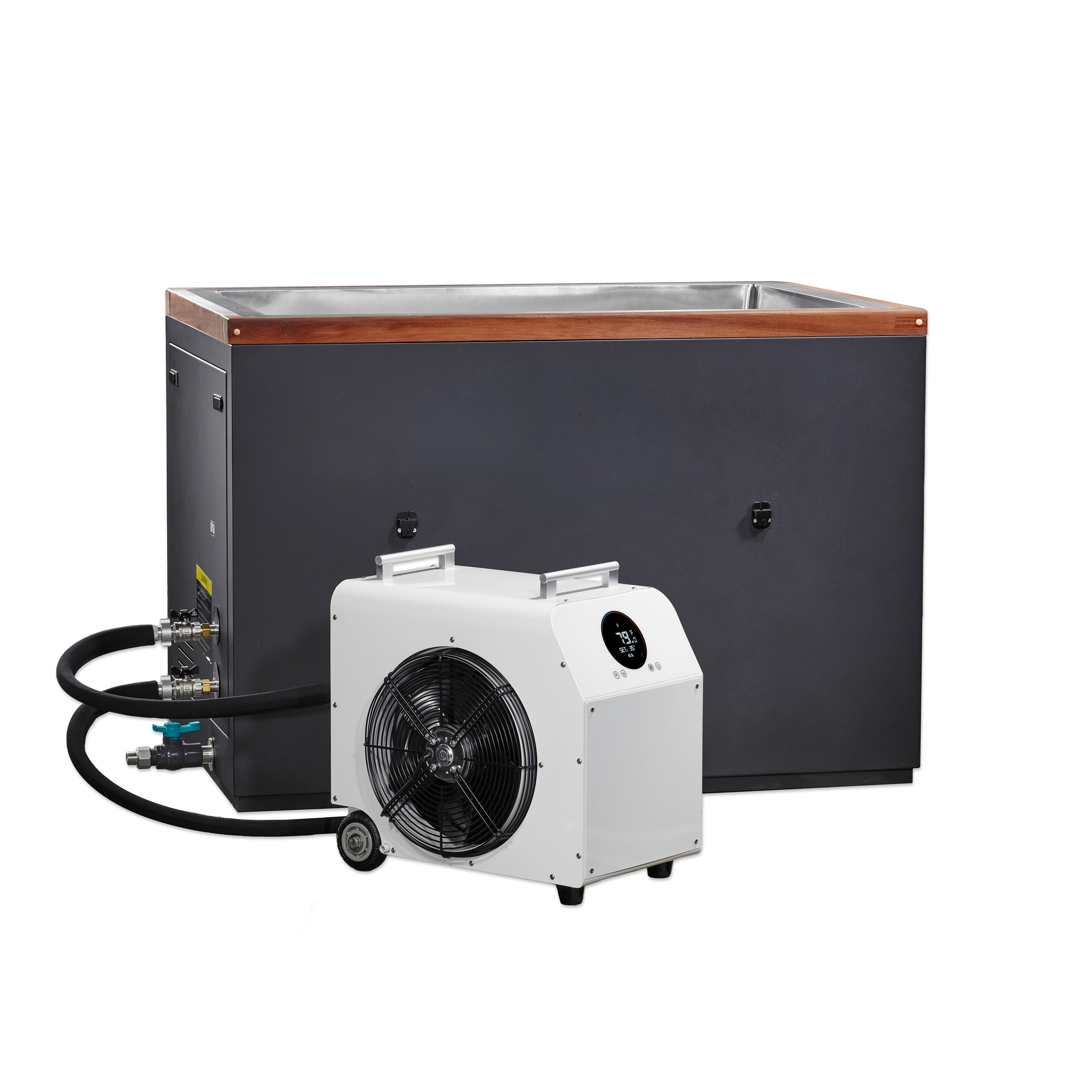 Dynamic Cold Therapy Cuboid Cold Plunge Tub Only - Optional Chiller