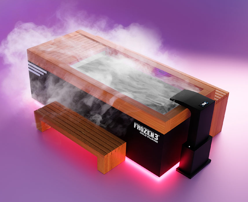 Frozen 3™ Cold Plunge + Accessories Kit + Essential Oil Infuser & Steam Generator