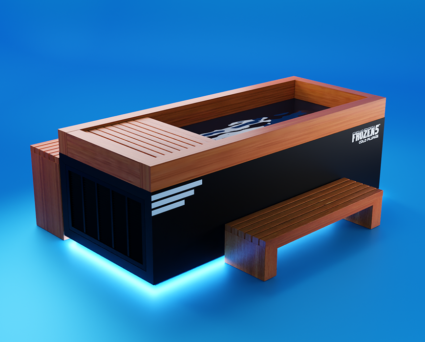 Frozen 5™ Cold Plunge X-Large with Complete Accessories Kit