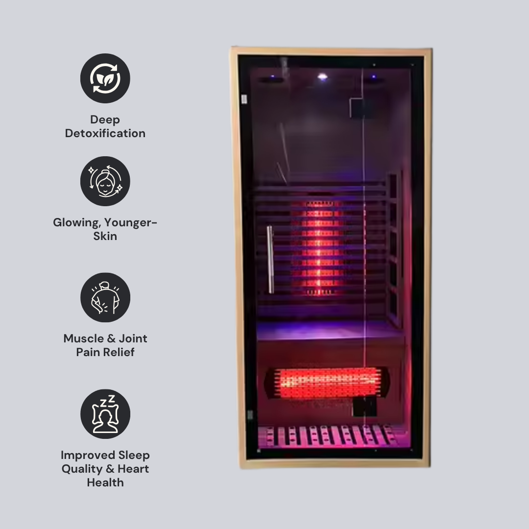 Full Spectrum Infrared Sauna- 1 Person