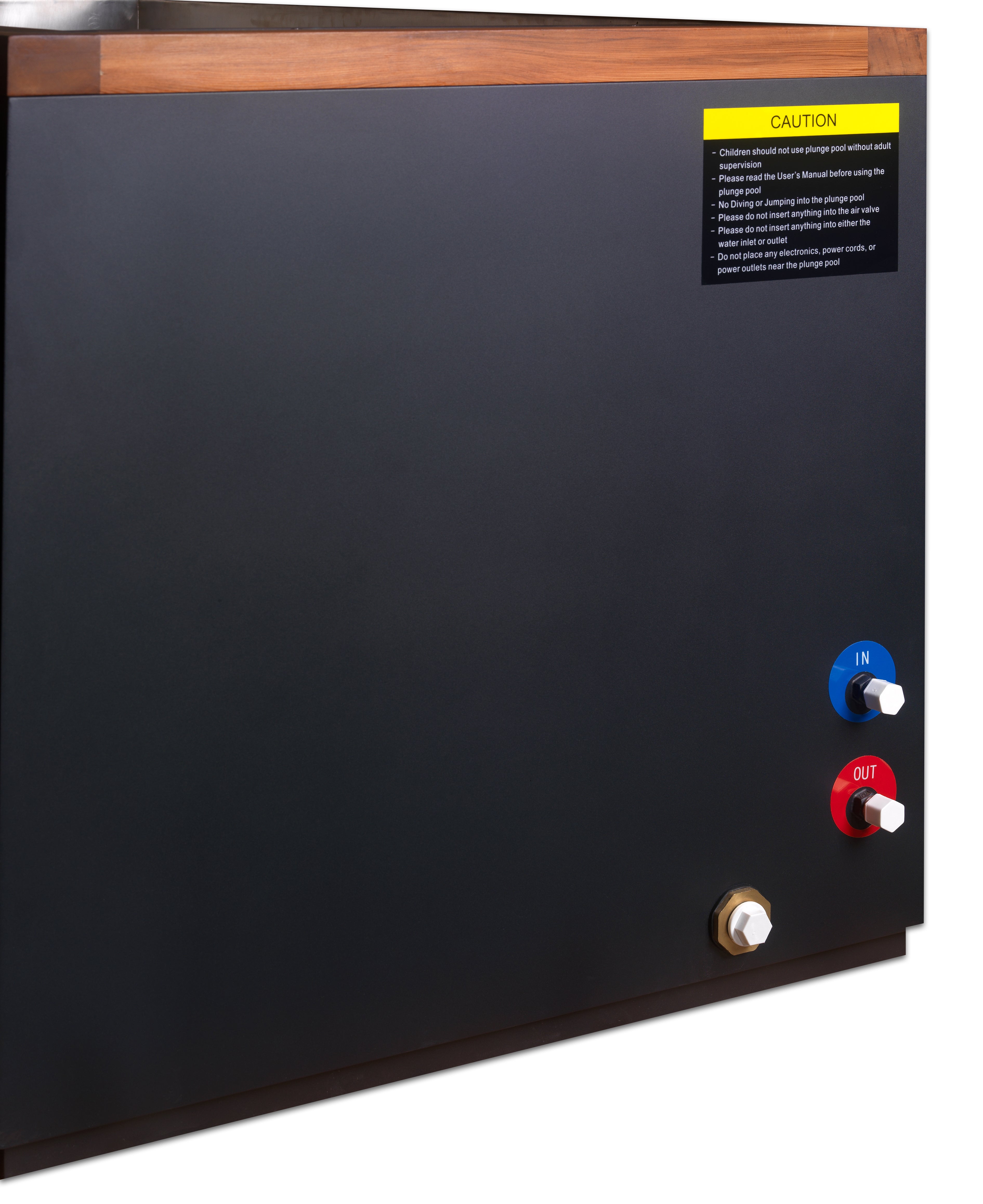 Dynamic Cold Therapy Cuboid Cold Plunge Tub Only - Optional Chiller