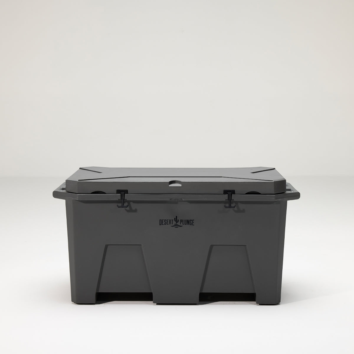 The Desert Plunge Exclusive Cold Plunge Tub DIY Tub Only-Chiller Ready - Stealth Gray