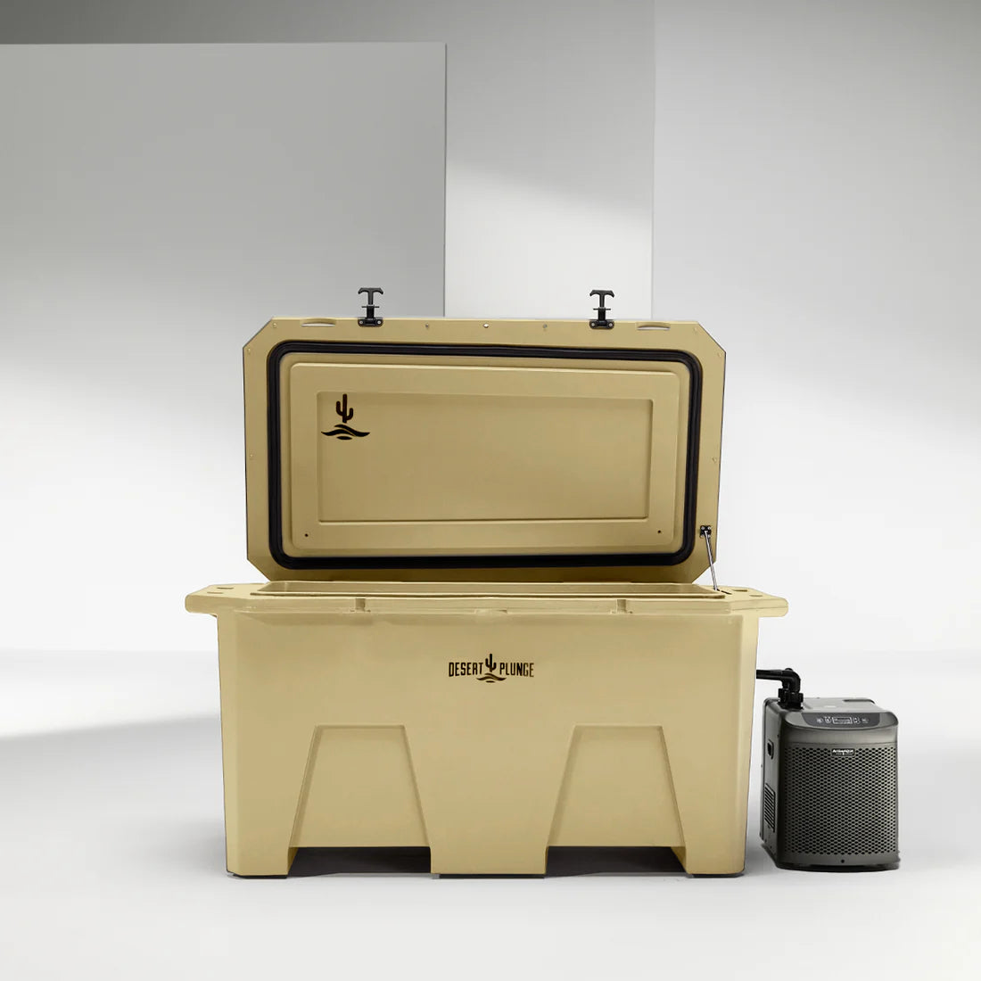 The Desert Plunge Exclusive Cold Plunge Tub w/ 1/4 HP Chiller