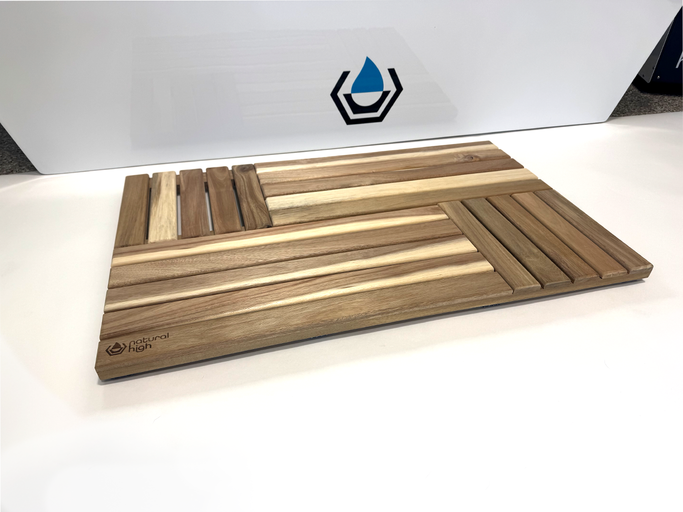 Natural High Acacia Wood Drip Mat
