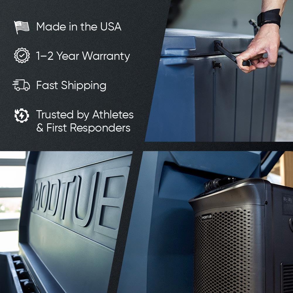 Modtub 2.0 Cold Plunge Tub w/ 1/4 HP Chiller