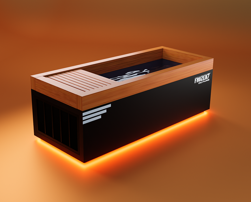 Frozen 7™ Cold Plunge Commercial Heavy-Duty Cold Therapy System