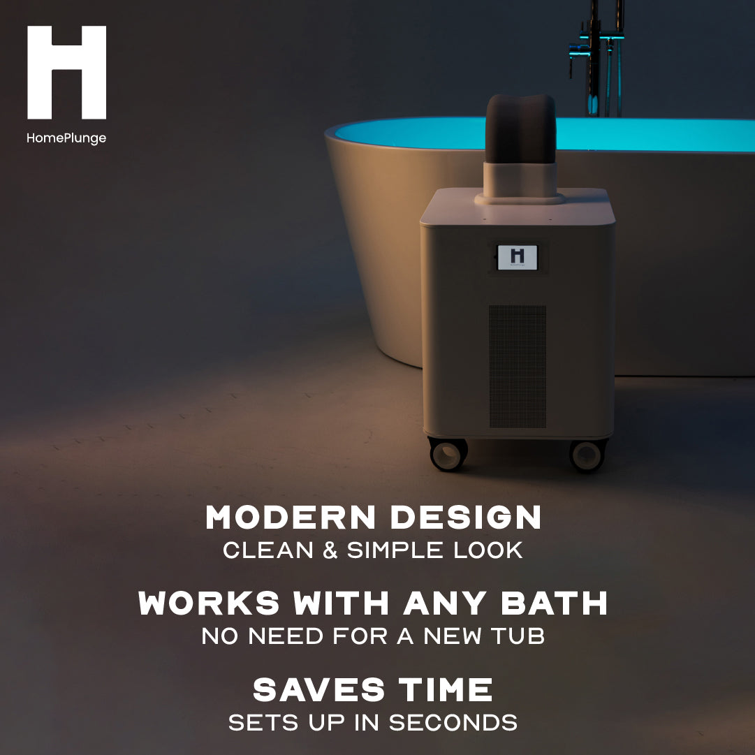 HomePlunge H3 1HP Chiller for Bathtub