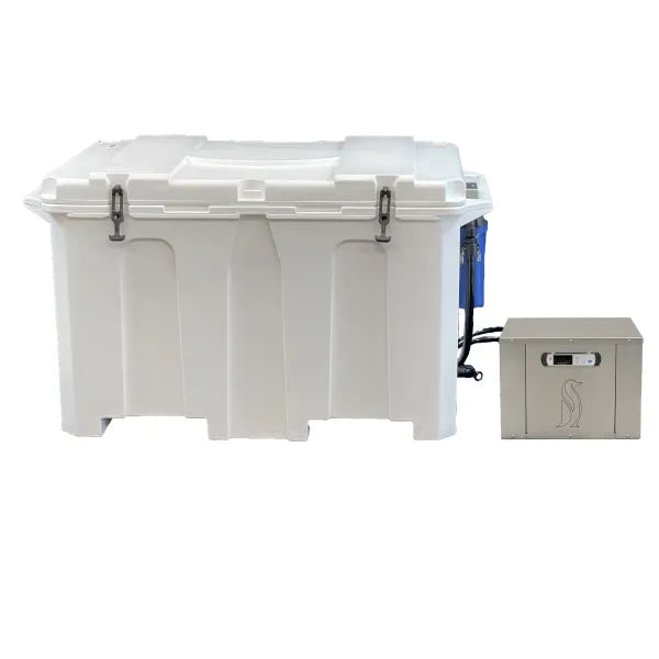 Penguin Chillers Cold Therapy Chiller & Insulated Tub - White