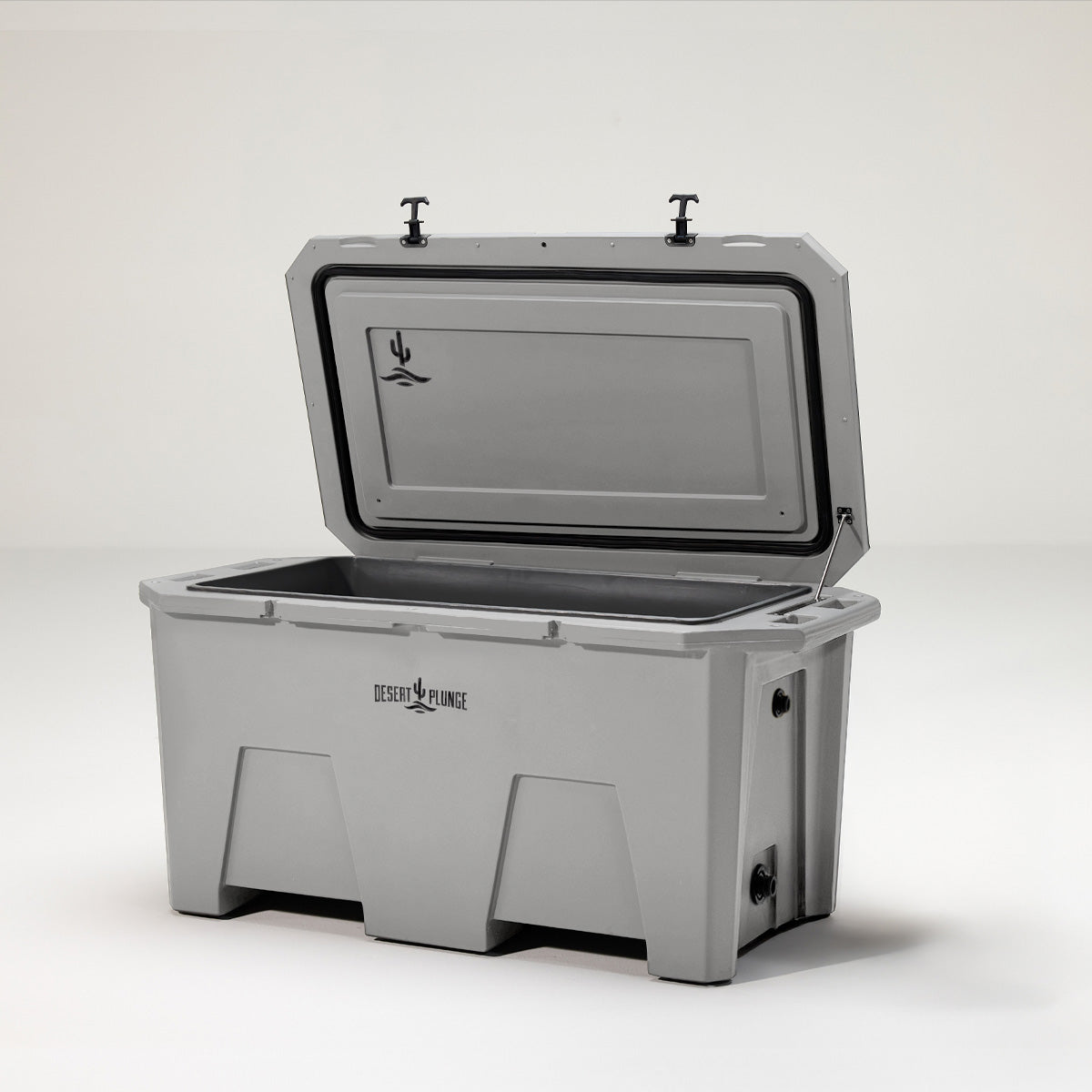 The Desert Plunge Exclusive Cold Plunge Tub DIY Tub Only-Chiller Ready -  Gray