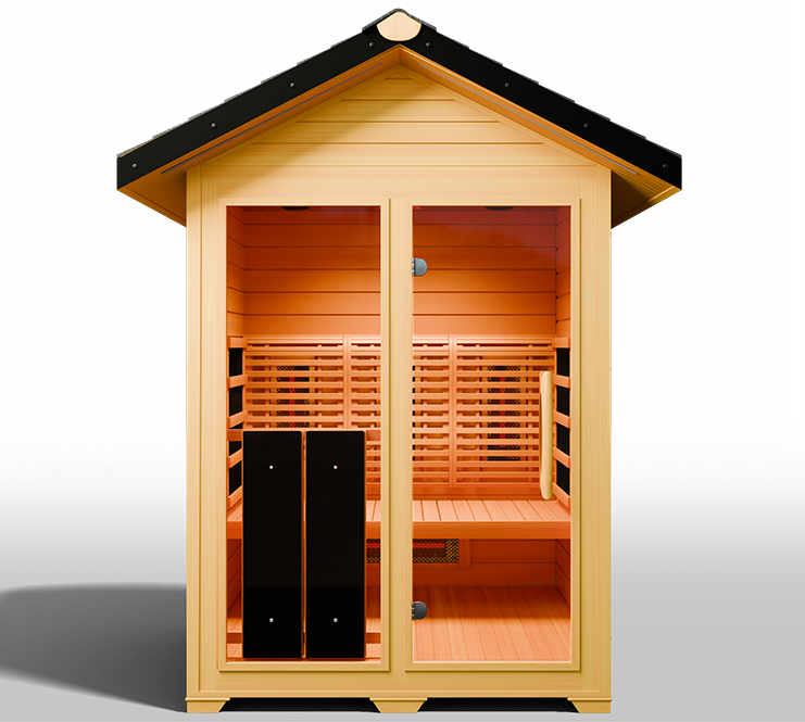 Medical Saunas Nature 6 3 Person Outdoor Traditional Dry Sauna