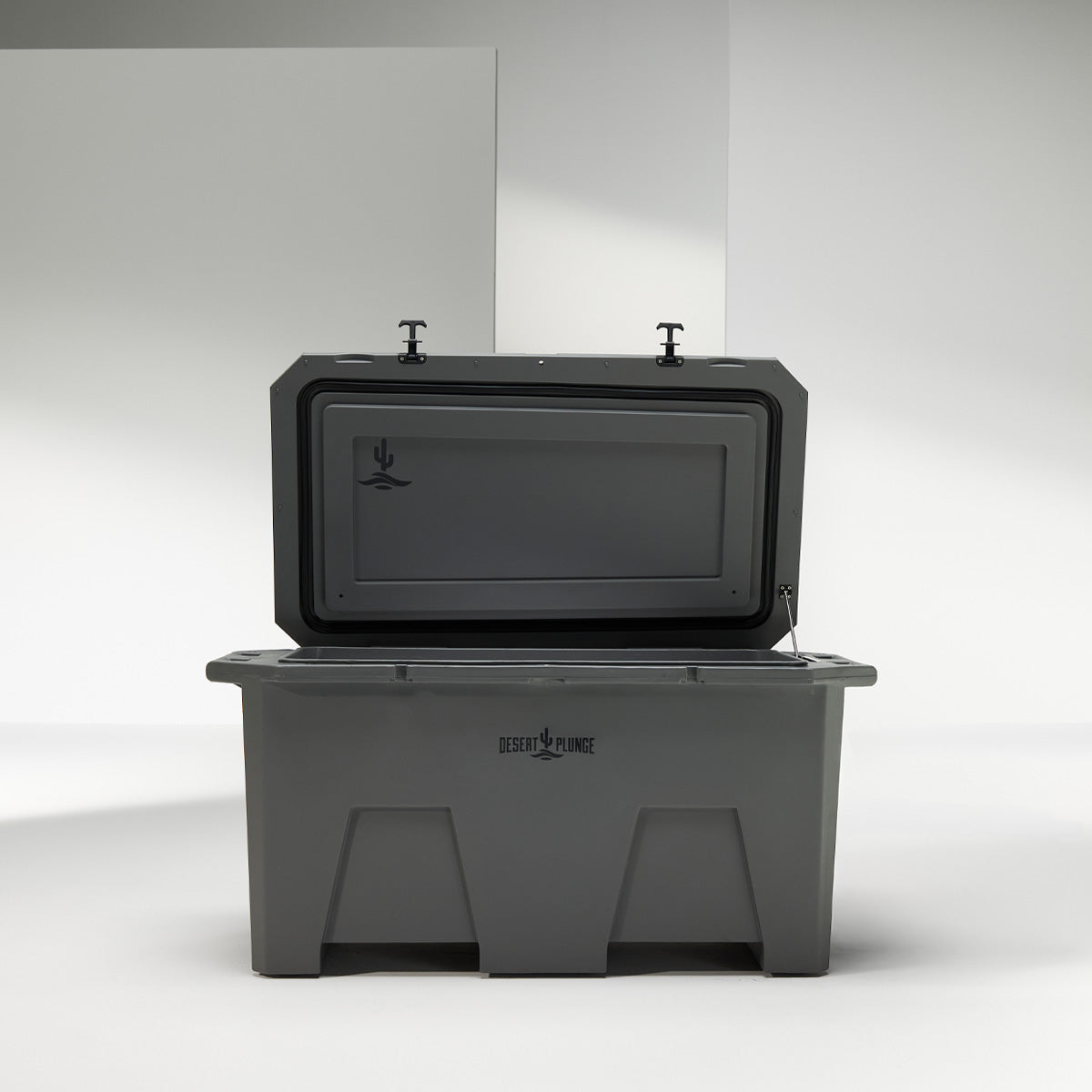 The Desert Plunge Exclusive Cold Plunge Tub DIY Tub Only-Chiller Ready -  Stealth Gray