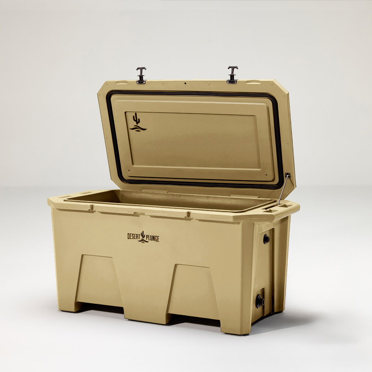 The Desert Plunge Exclusive Cold Plunge Tub DIY Tub Only-Chiller Ready - Tan