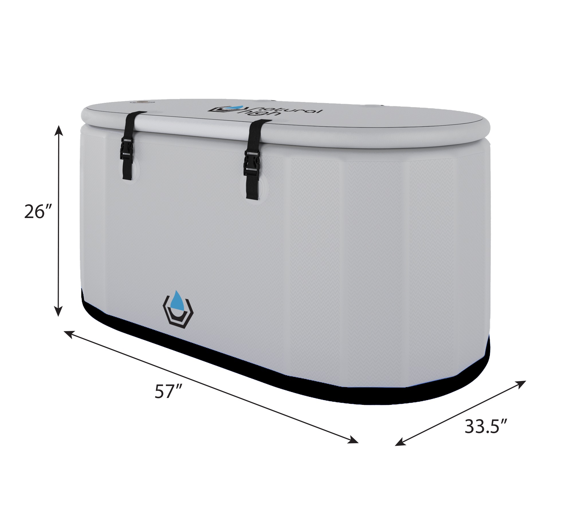 NATURAL HIGH™ INFLATABLE TUB