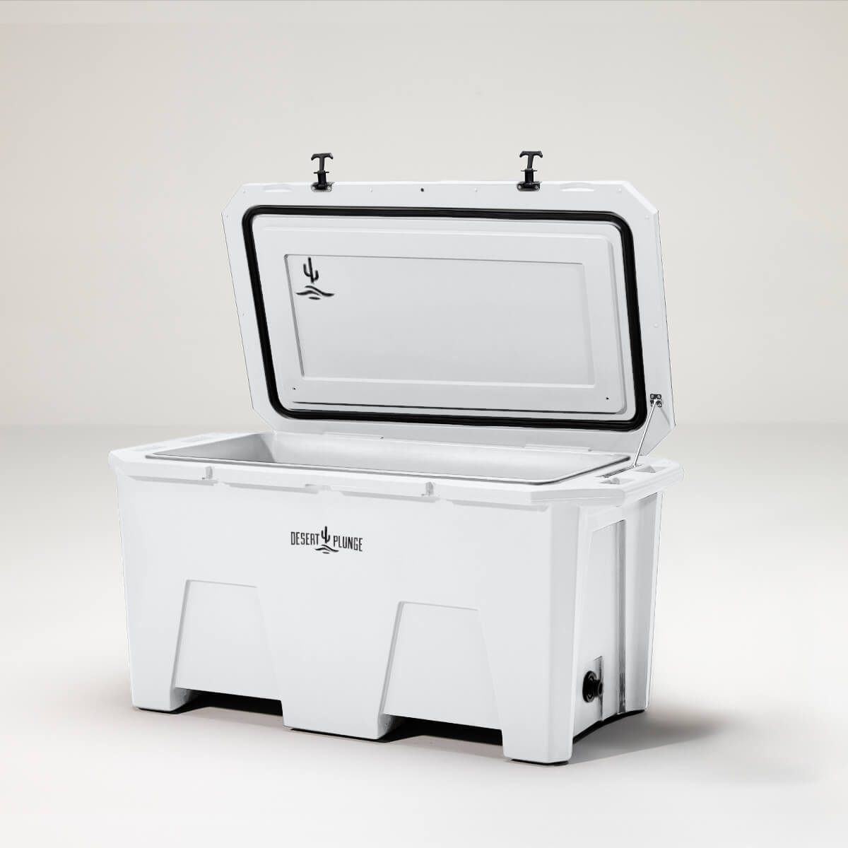 The Desert Plunge Exclusive Cold Plunge Tub DIY Tub Only-Chiller Ready -  White
