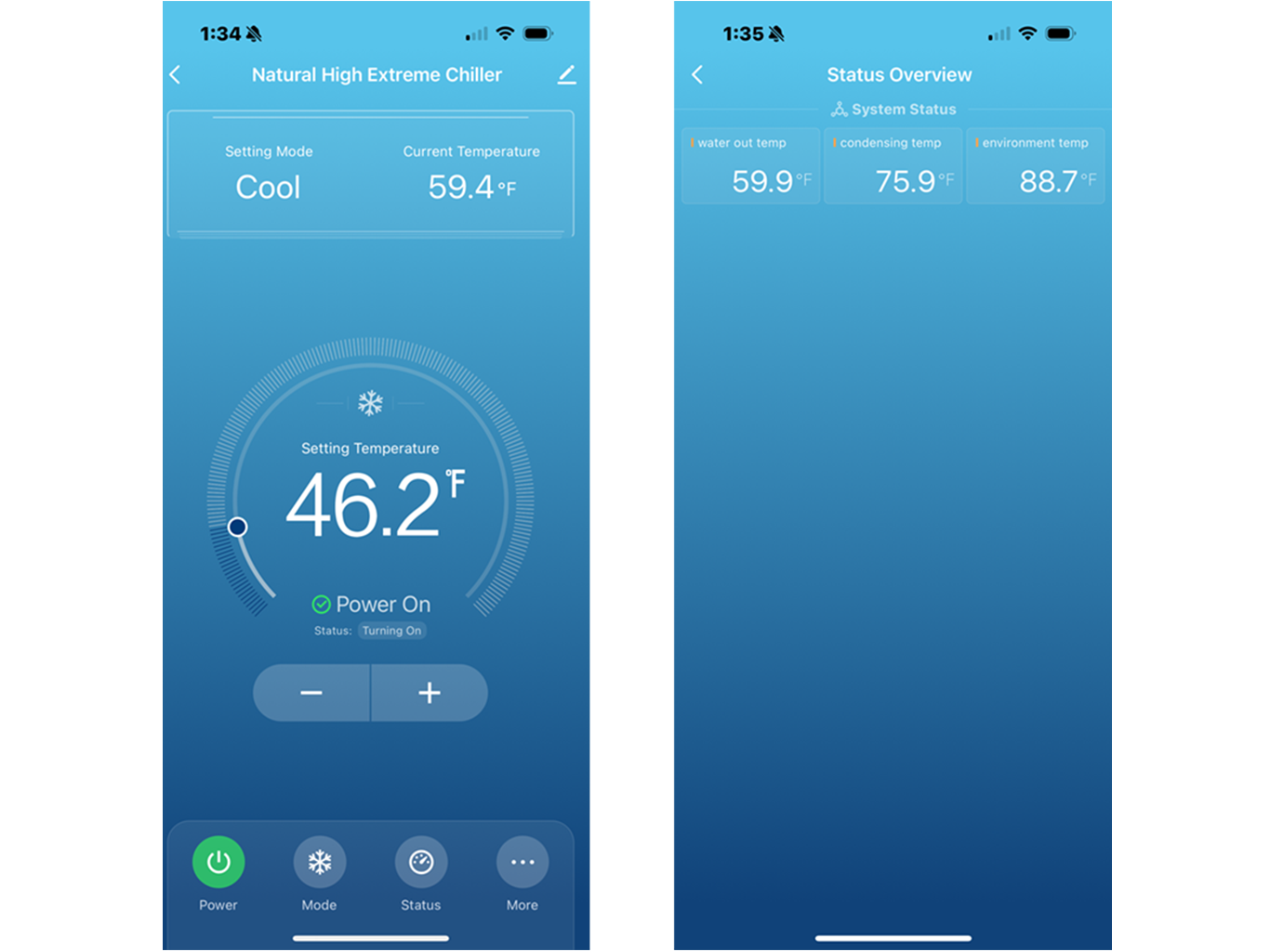 Natural High™ EXTREME 1HP Chiller