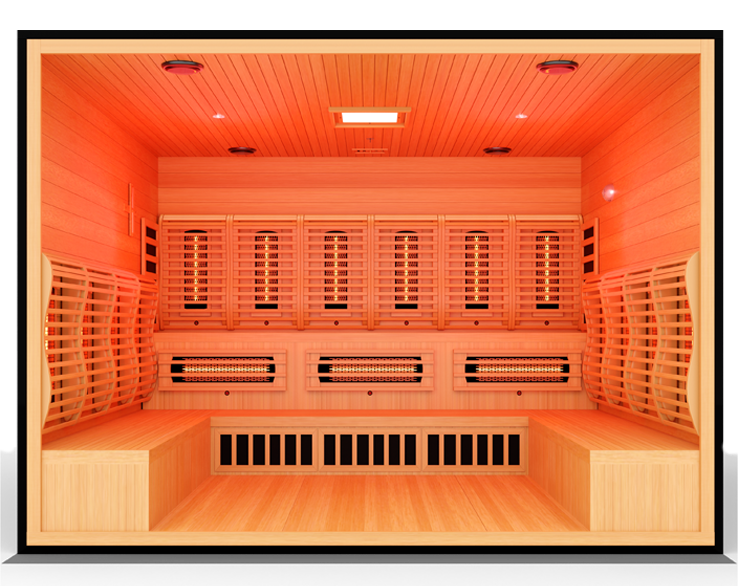 Medical Saunas Commercial 6-9 Person Infrared Sauna 489Plus™