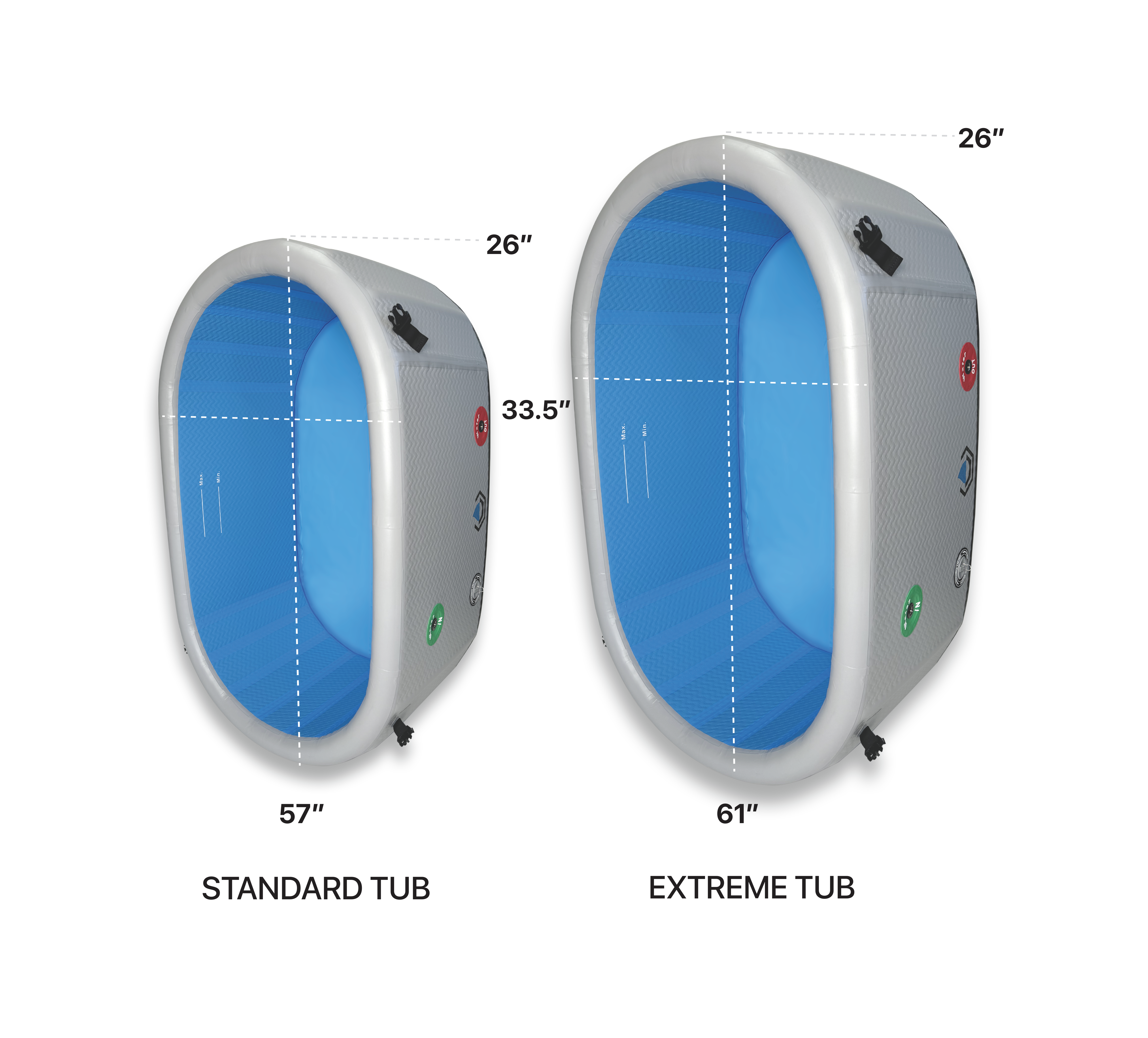 NATURAL HIGH™ INFLATABLE TUB